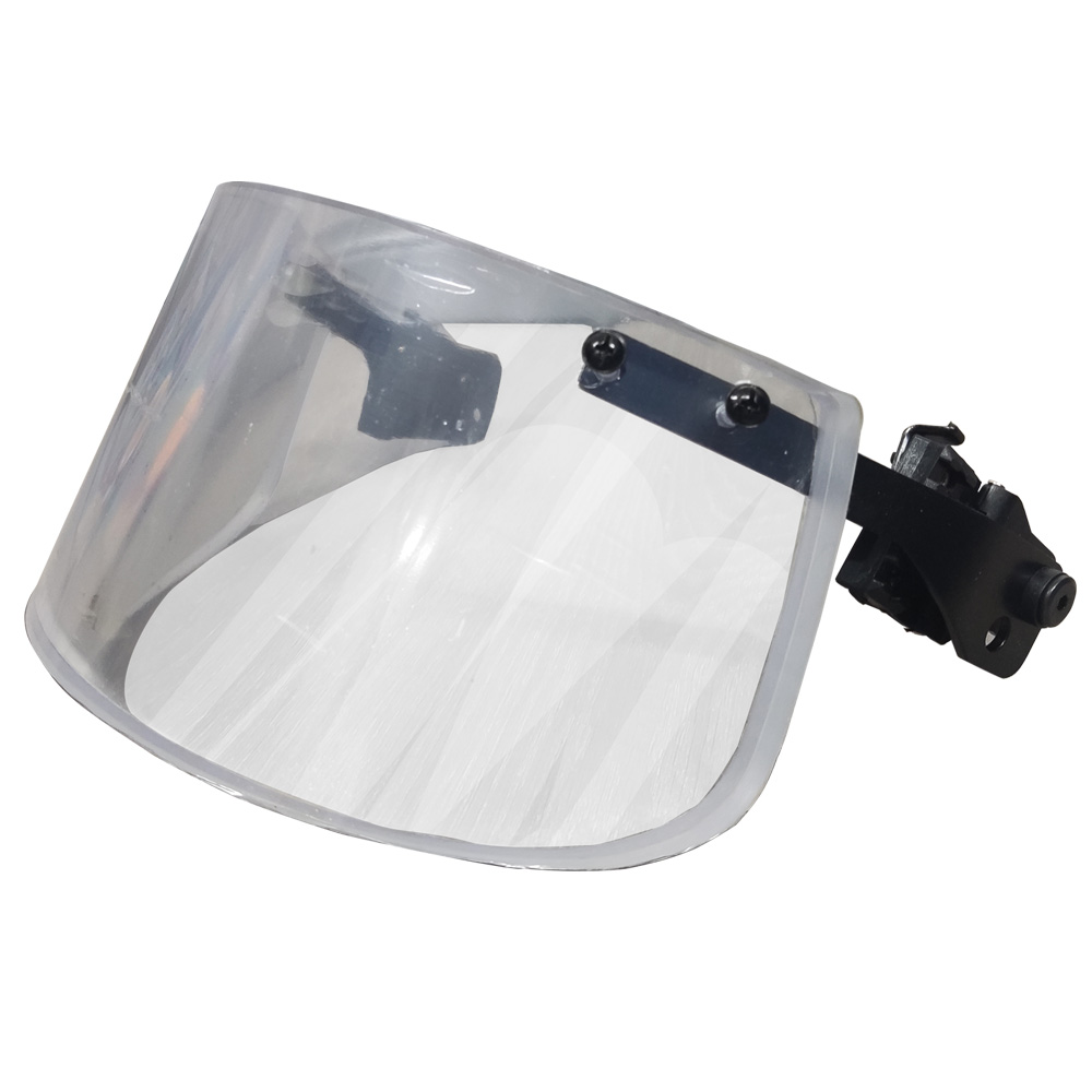NIJ IIIA Polycarbonate Military Bulletproof Visor LD009