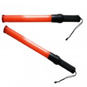 Traffic safety baton/LED signal lights